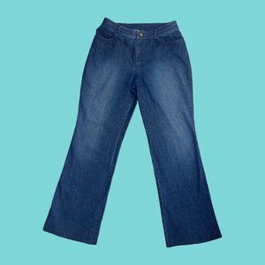 Dark Wash Wide Leg Jeans